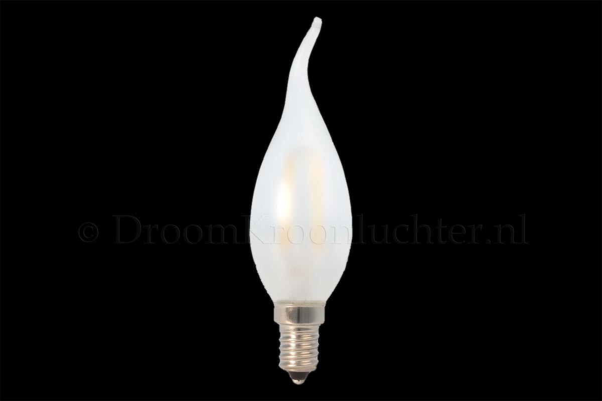 LED Candle E14 frosted tip 1.8 Watt 2500K (dimmable)