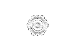 Ceiling rosette Ornament 13x13cm Plaster - ORR19 Ceiling rosette Ornament 13x13cm Plaster - ORR19