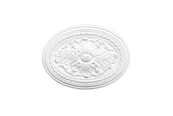 Rosace de plafond Ornement 59x43cm Plâtre - ORR7