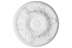 Ceiling rosette Ornament 49x49cm Plaster - ORR79 Ceiling rosette Ornament 49x49cm Plaster - ORR79