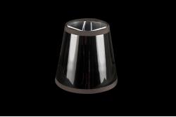 Clip on lampshade reflective black silver 4.7 Inch (12cm) Clip on lampshade reflective black silver 4.7 Inch (12cm)