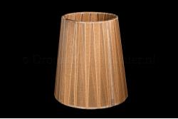 Clip on lampshade organza camel double fabric  Clip on lampshade organza camel double fabric