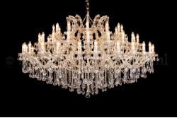 Crystal Chandelier Maria Theresa 54 lights Wide Model - Ø170cm/Gold Crystal Chandelier Maria Theresa 54 lights Wide Model - Ø170cm/Gold