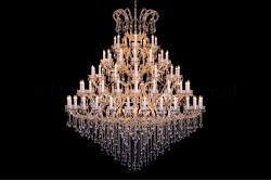 Crystal Chandelier Maria Theresa in gold 91 lights - Ø200cm/78.7Inch Crystal Chandelier Maria Theresa in gold 91 lights - Ø200cm/78.7Inch