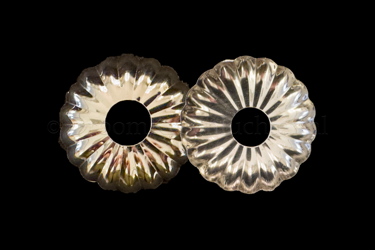 Cover flower Metal 35mm hole M10