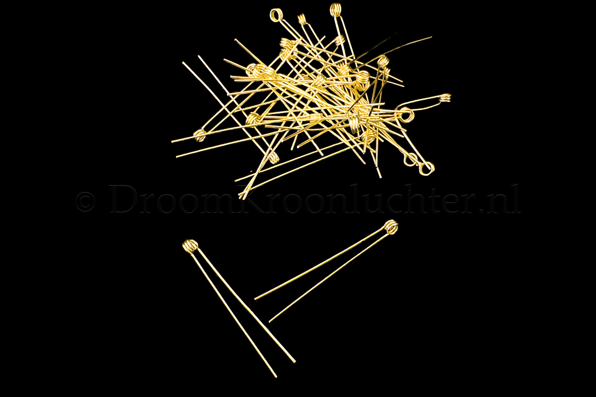 Mounting pin Double Eyelet for Rosette Chandelier Mounting pin Double Eyelet for Rosette Chandelier - Fasteners