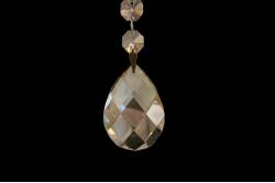 Crystal Pendant Drop Amber Crystal Pendant Drop Amber