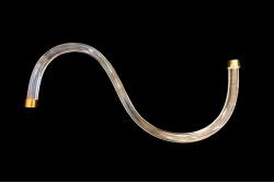 Glass Arm Hollow for Chandelier Gold Glass Arm Hollow for Chandelier Gold