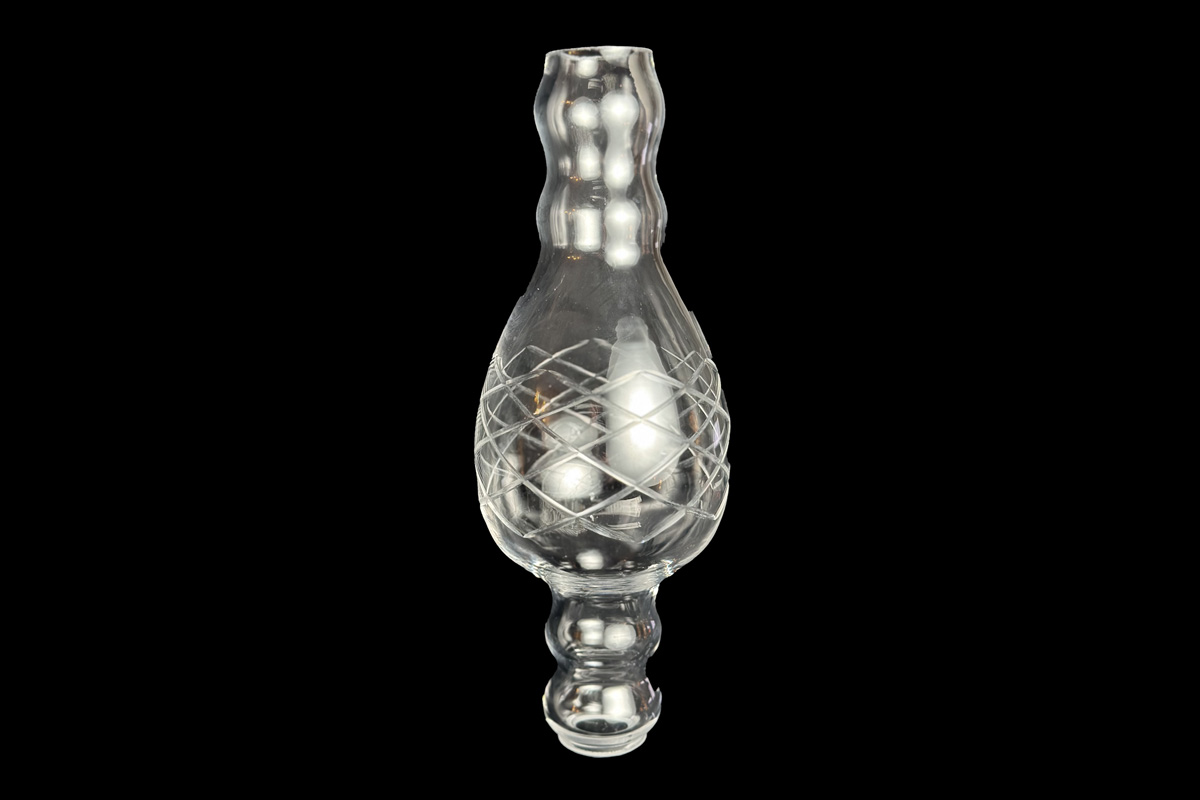  Decorative Vase Glass for Chandelier Type B - 10.2Inch x 2.8Inch