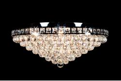 Ceiling light Amanda 8 light chrome crystal - Ø60cm/23.6Inch Ceiling light Amanda 8 light chrome crystal - Ø60cm/23.6Inch