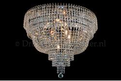 Ceiling lamp Salle 9 lights chrome crystal Ceiling lamp Salle 9 lights chrome crystal