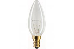 Candle light bulb clear standard 15W Candle light bulb clear standard 15W
