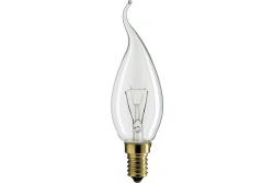Candle light bulb clear tip 25W (Deco) Candle light bulb clear tip 25W (Deco)