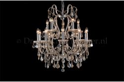 Chandelier Thiamo 10+5 light (chrome) Chandelier Thiamo 10+5 light (chrome)