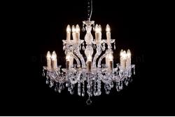 Chandelier Maria Theresa in chrome 18 lights - Ø75cm Chandelier Maria Theresa in chrome 18 lights - Ø75cm
