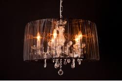 Organza black - fabric only