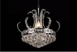 Chandelier Sara 6 lights chrome crystal Chandelier Sara 6 lights chrome crystal